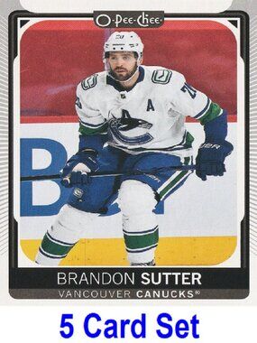 Brandon Sutter Hockey Card Collection